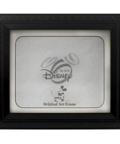 Disney Art Print Frame - Mickey Icon Original Art Sketch - Black