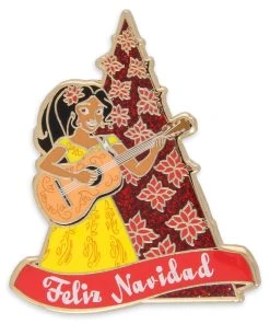 Disney Holiday Pin - Elena Of Avalor - Feliz Navidad