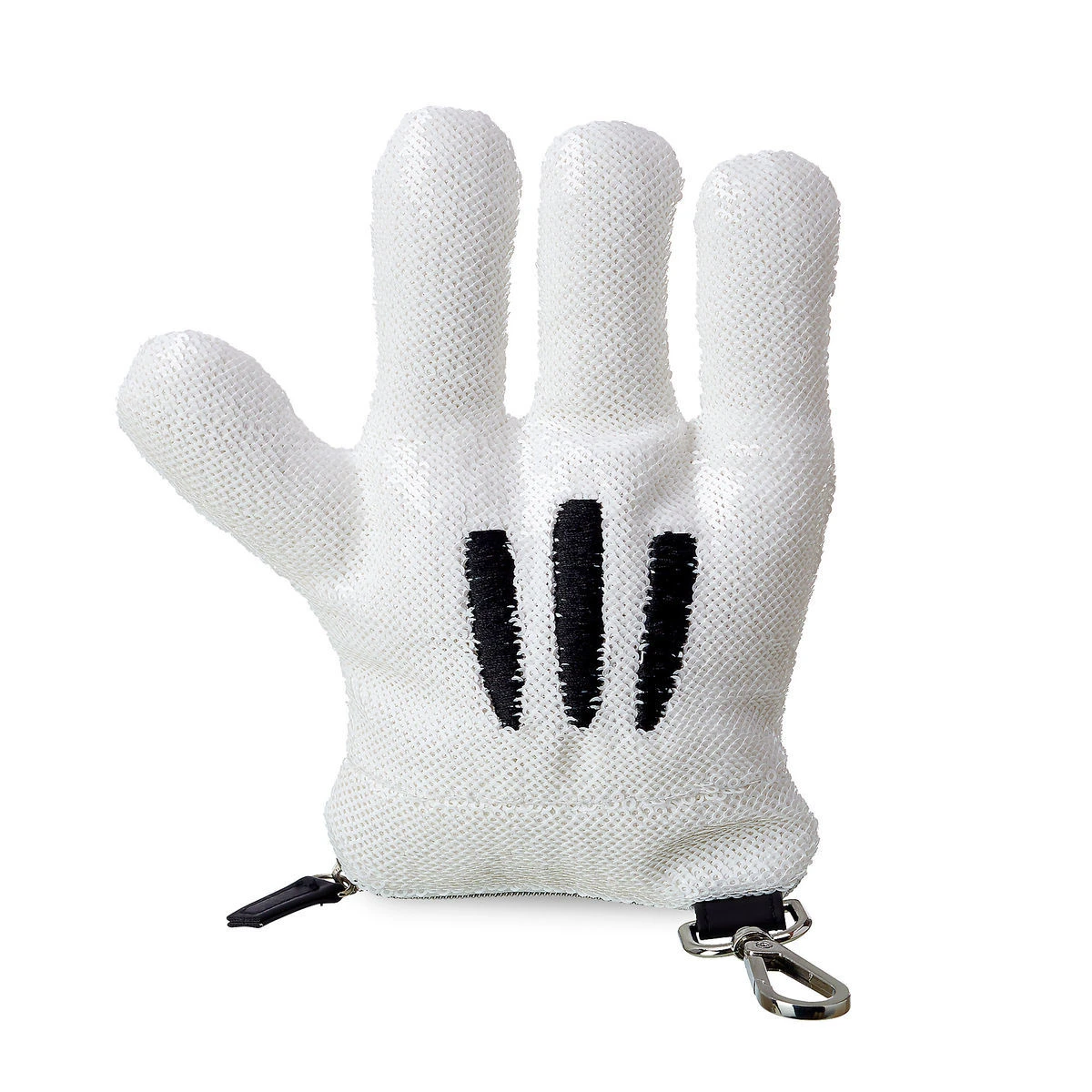 Disney Pouch Bag - Mickey Mouse Glove - Sequined 3 Disney Pouch Bag - Mickey Mouse Glove - Sequined