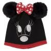 Disney Knit Hat - Minnie Mouse With Plush Ears And Bow - Youth -Disney Sales Shop 1a964c463862105