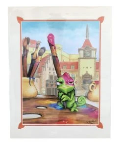 Disney Doug Bolly Art Print - A Brush With Greatness - Pascal