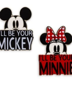Disney Pin Set - I'll Be Your Mickey, I'll Be Your Minnie