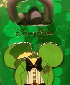 Disney St. Patrick's Day Pin - Mickey Mouse Icon