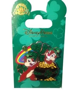 Disney St. Patrick's Day Pin - Chip N' Dale - Pot Of Gold