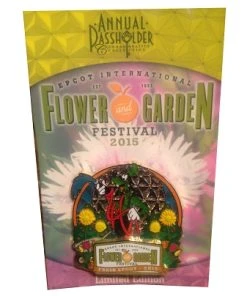 Disney Flower & Garden Festival Pin - 2015 Passholder - Goofy