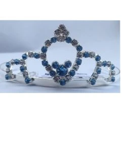 Disney Haircomb - Princess Tiara Barrette - Blue