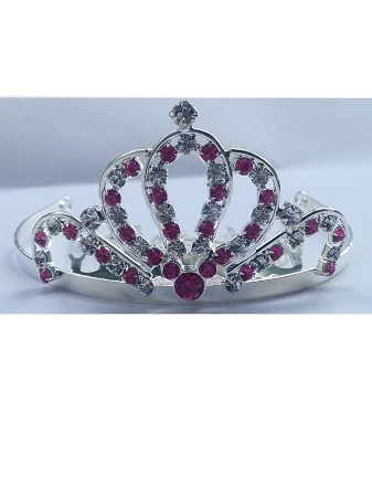 Disney Haircomb - Princess Tiara Barrette - Pink 3 Disney Haircomb - Princess Tiara Barrette - Pink
