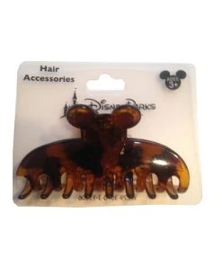 Disney Hair Accessory - Mickey Mouse Hair Clip - Brown