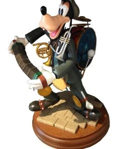 Disney Medium Figure Statue - Goofy As Bert