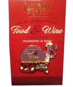 Disney Food & Wine Festival Pin - 2015 Chef Figment - Passholder