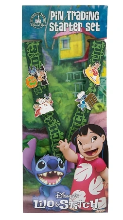 Disney Pin Trading Starter Set - Lilo And Stitch - 4 Pins 3 Disney Pin Trading Starter Set - Lilo And Stitch - 4 Pins