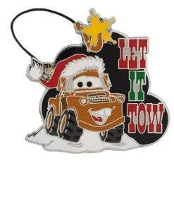 Disney Christmas Pin - Tow Mater - Let It Tow