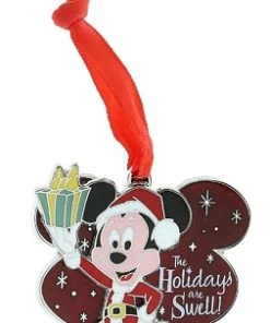 Disney Christmas Pin - Santa Mickey - The Holidays Are Swell