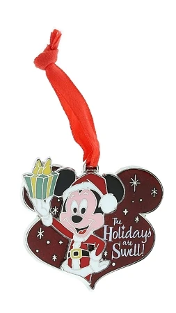 Disney Christmas Pin - Santa Mickey - The Holidays Are Swell 3 Disney Christmas Pin - Santa Mickey - The Holidays Are Swell
