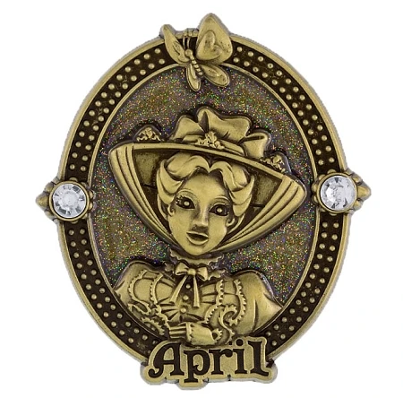 Disney Birthstone Pin - Mary Poppins - April 3 Disney Birthstone Pin - Mary Poppins - April