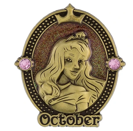 Disney Birthstone Pin - Princess Aurora - October 3 Disney Birthstone Pin - Princess Aurora - October