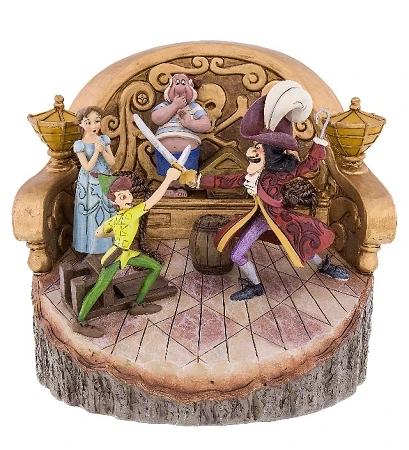 Disney Jim Shore Figurine - Peter Pan & Friends - Daring Duel 3 Disney Jim Shore Figurine - Peter Pan & Friends - Daring Duel