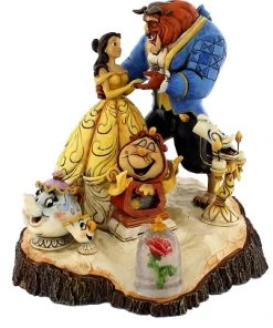 Disney Jim Shore Figurine - Beauty And The Beast - Tale As Old As Time