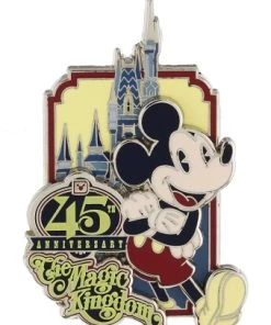 Disney Magic Kingdom Pin - 45th Anniversary - Mickey Mouse
