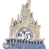 Disney Magic Kingdom Pin - 45th Anniversary - Cinderella Castle -Disney Sales Shop 2016 09 26170806