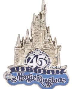 Disney Magic Kingdom Pin - 45th Anniversary - Cinderella Castle