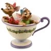Disney Jim Shore Figurine - Gus And Jaq - Tea For Two -Disney Sales Shop 302184