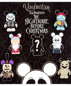 Disney Vinylmation Pin Set- Tim Burton's The Nightmare Before Christmas -- 7-Pc.