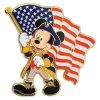 Disney Mickey Mouse Pin - American Flag -Disney Sales Shop 400002518129