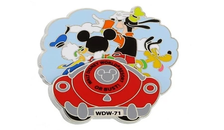 Disney Mickey Mouse Pin - Gang Road Trip To The Walt Disney World 3 Disney Mickey Mouse Pin - Gang Road Trip To The Walt Disney World