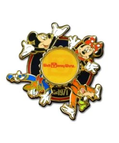 Disney Retro Logo Pin - Walt Disney World Spinner