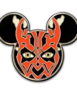 Disney Star Wars Pin - Mickey Mouse Icon - Darth Maul