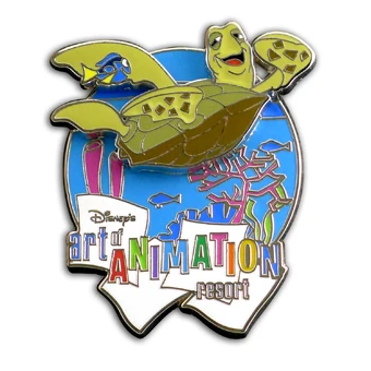 Disney Art Of Animation Pin - Resort Logo 3 Disney Art Of Animation Pin - Resort Logo
