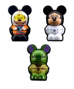 Disney Vinylmation 3D Pins - Star Wars Disney Characters Set 1
