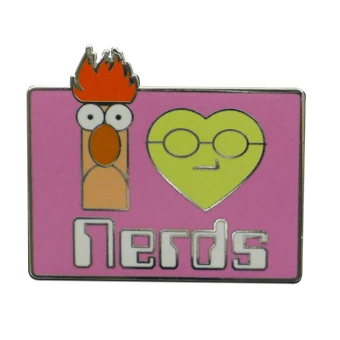 Disney Muppets Pin - I Love Nerds 3 Disney Muppets Pin - I Love Nerds