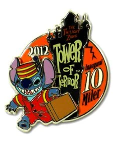 Disney Twilight Zone Pin - Tower Of Terror - 10 Miler - LE