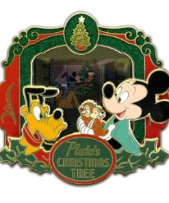 Disney Piece Of Disney Movie Pin - Pluto's Christmas Tree - Limited Edition