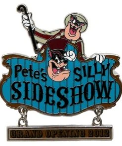 Disney New Fantasyland Pin - Pete's Silly Sideshow 2012 Grand Opening - LE