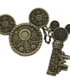 Disney Mickey Pin - Mickey Mouse Icon & Key