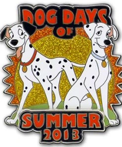 Disney Dog Days Of Summer Pin - 2013 Pongo And Perdita - LE