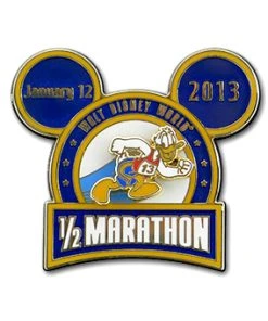 Disney Marathon Pin - 2013 Donald Half Marathon