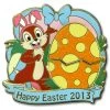 Disney Easter Pin - Happy Easter 2013 - Chip 'n Dale - LE -Disney Sales Shop 400007217157