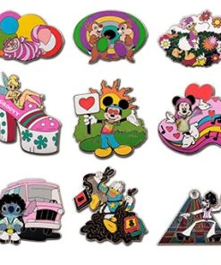 Disney Mystery Pin Set - 1970's Mickey Mouse And Friends - 2 Random