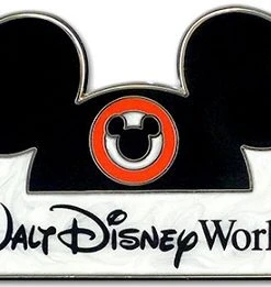 Disney Mickey Mouse Pin - Walt Disney World Ear Hat Logo