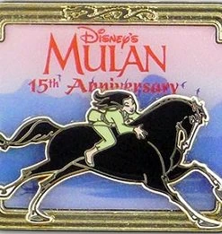 Disney Mulan Pin - Mulan 15th Anniversary - Limited Edition