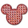 Disney Mickey Mouse Logo Pin - Shining Red Cubes -Disney Sales Shop 400007444515