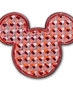 Disney Mickey Mouse Logo Pin - Shining Red Cubes