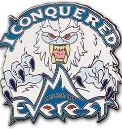 Disney Expedition Everest Pin - I Conquered Everest - Yeti