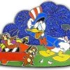 Disney 4th Of July Pin - 2013 Donald Duck And Chip N' Dale - LE -Disney Sales Shop 400007562134 500x290 1