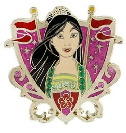 Disney Princess Pin - Princess Mulan Jeweled