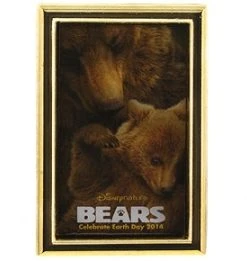Disney Earth Day Pin - 2014 Earth Day Bears